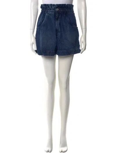 Pre-owned Isabel Marant Étoile Mini Shorts In Blue
