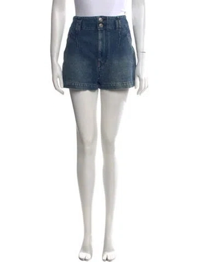 Pre-owned Isabel Marant Étoile Mini Shorts In Blue