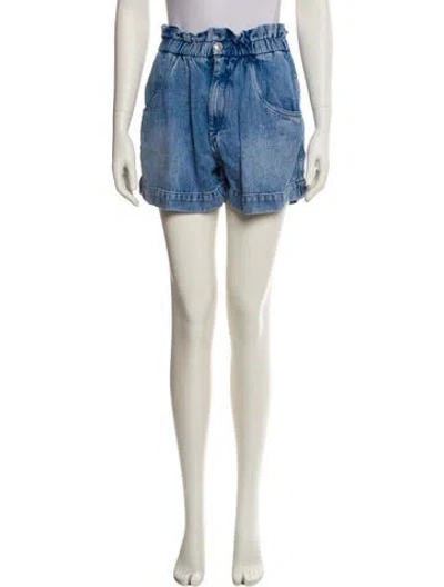 Pre-owned Isabel Marant Étoile Mini Shorts In Blue