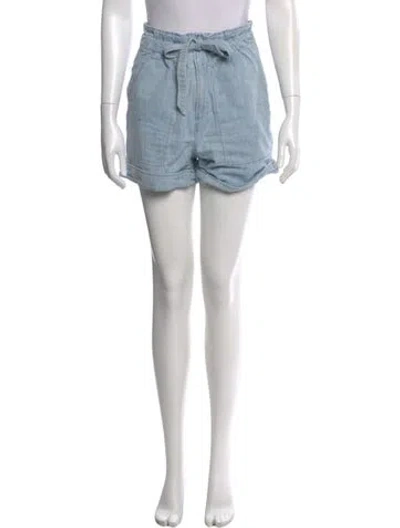 Pre-owned Isabel Marant Étoile Mini Shorts In Blue