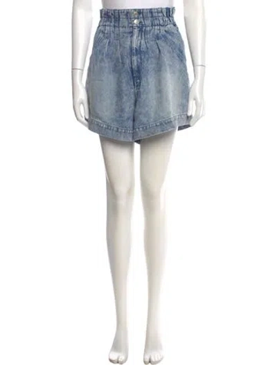 Pre-owned Isabel Marant Étoile Mini Shorts In Blue