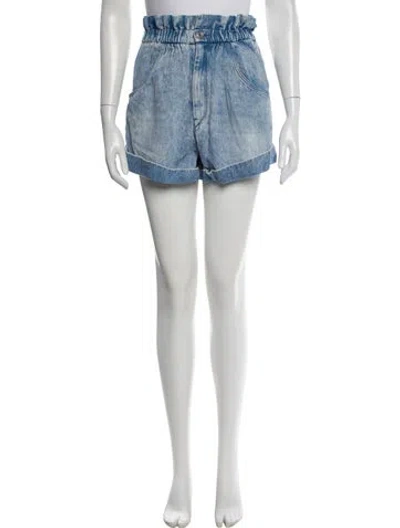 Pre-owned Isabel Marant Étoile Mini Shorts In Blue