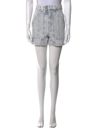 Pre-owned Isabel Marant Étoile Mini Shorts In Blue