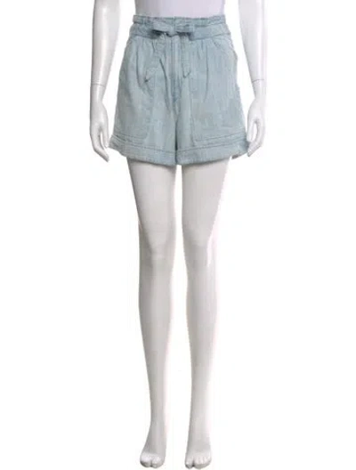 Pre-owned Isabel Marant Étoile Mini Shorts In Blue