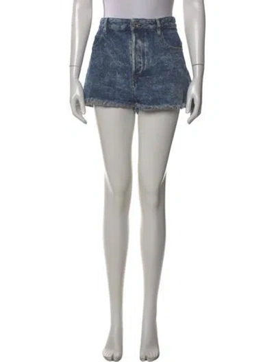 Pre-owned Isabel Marant Étoile Mini Shorts In Blue