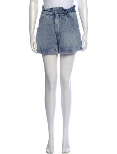 Pre-owned Isabel Marant Étoile Mini Shorts In Blue