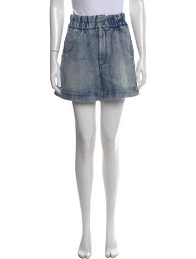 Pre-owned Isabel Marant Étoile Mini Shorts In Blue