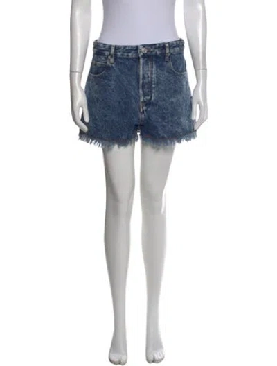 Pre-owned Isabel Marant Étoile Mini Shorts In Blue