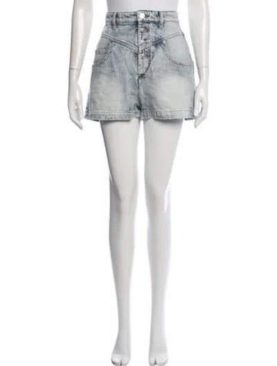 Pre-owned Isabel Marant Étoile Mini Shorts In Blue