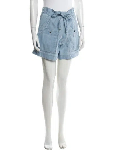 Pre-owned Isabel Marant Étoile Mini Shorts In Blue