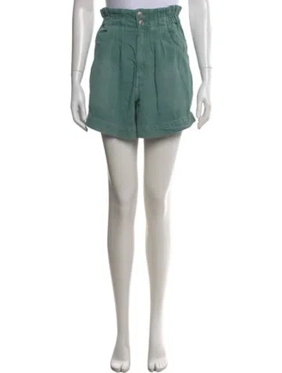 Pre-owned Isabel Marant Étoile Mini Shorts In Green