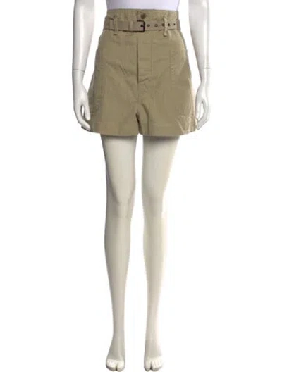 Pre-owned Isabel Marant Étoile Mini Shorts In Green
