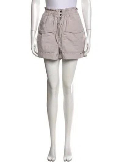 Pre-owned Isabel Marant Étoile Mini Shorts In Neutral