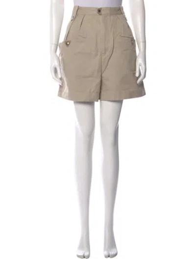 Pre-owned Isabel Marant Étoile Mini Shorts In Neutral