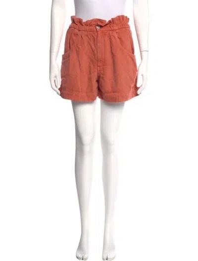 Pre-owned Isabel Marant Étoile Mini Shorts In Orange