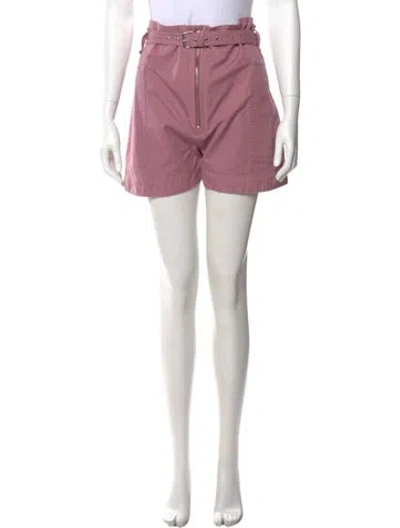Pre-owned Isabel Marant Étoile Mini Shorts In Pink