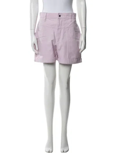 Pre-owned Isabel Marant Étoile Mini Shorts In Purple