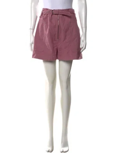 Pre-owned Isabel Marant Étoile Mini Shorts In Purple