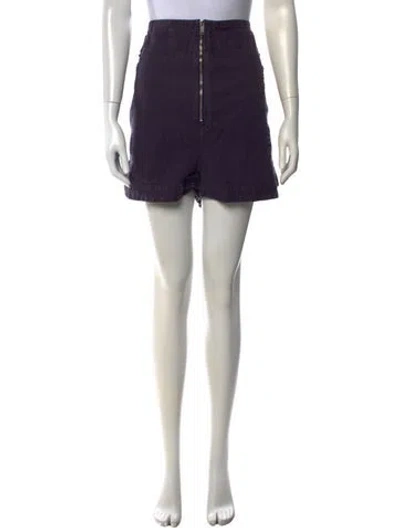 Pre-owned Isabel Marant Étoile Mini Shorts In Purple