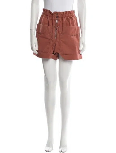 Pre-owned Isabel Marant Étoile Mini Shorts In Red