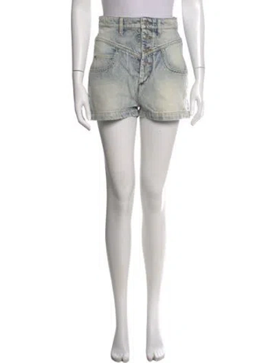 Pre-owned Isabel Marant Étoile Mini Shorts W/ Tags In Blue