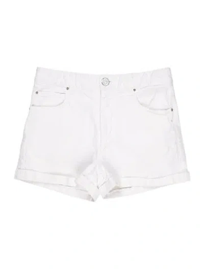 Pre-owned Isabel Marant Étoile Mini Shorts In White