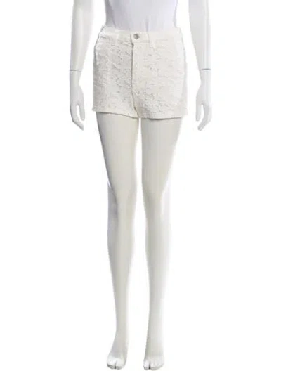 Pre-owned Isabel Marant Étoile Mini Shorts In White