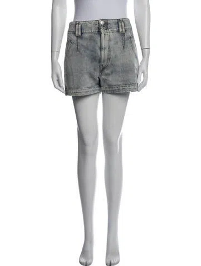 Pre-owned Isabel Marant Étoile Mini Shorts In White