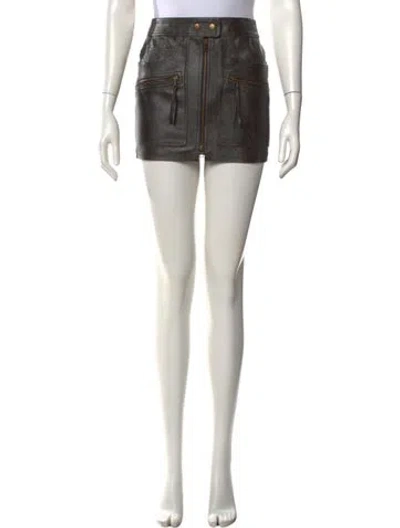 Pre-owned Isabel Marant Étoile Mini Skirt In Black