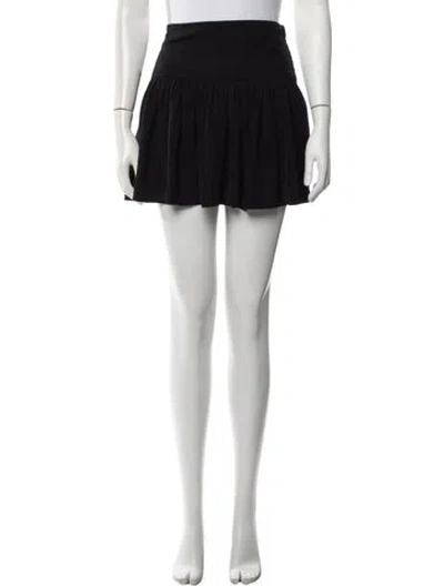 Pre-owned Isabel Marant Étoile Mini Skirt In Black