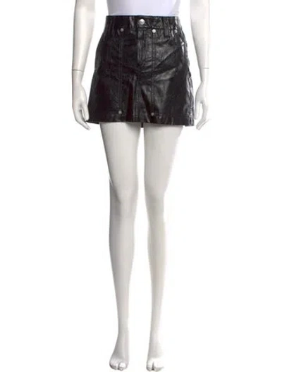 Pre-owned Isabel Marant Étoile Mini Skirt In Black