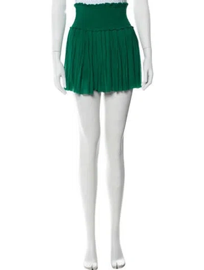 Pre-owned Isabel Marant Étoile Mini Skirt In Green