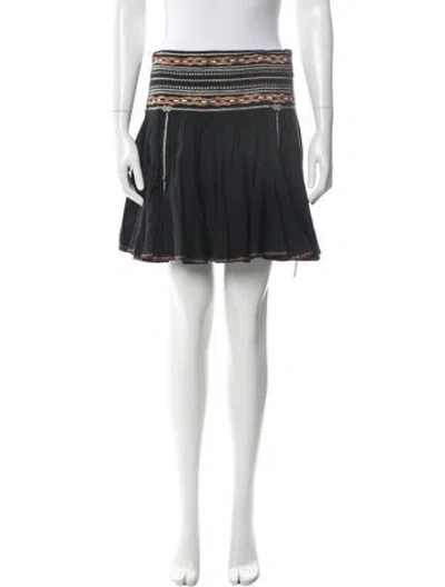 Pre-owned Isabel Marant Étoile Mini Skirt In Multi