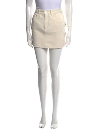 Pre-owned Isabel Marant Étoile Mini Skirt W/ Tags In Neutral