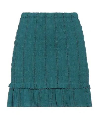 Isabel Marant Étoile Mini Skirts In Blue