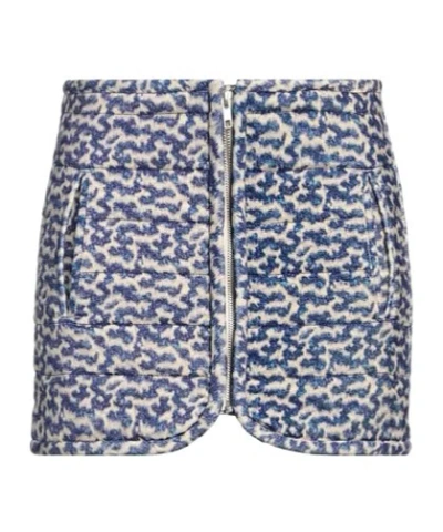 Isabel Marant Étoile Mini Skirts In Blue