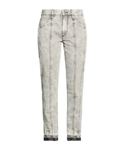 Isabel Marant Étoile Minimal Jeans In Gray