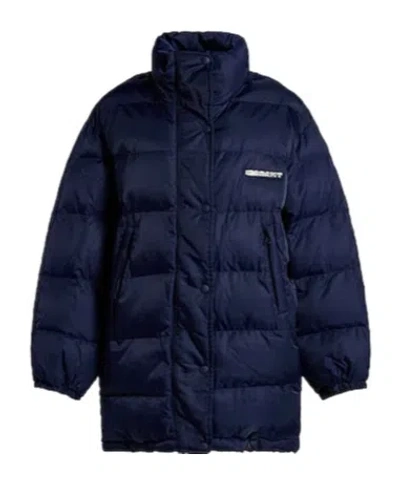 Isabel Marant Étoile Minimalist Lightweight Down Jacket In Blue