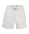Isabel Marant Étoile Mirana Cotton Shorts In White