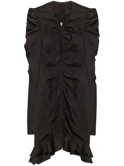 Isabel Marant Étoile Isabel Marant Etoile ml Briali Black Puffed Dress