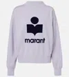 Isabel Marant Étoile Marant Etoile Women Millyny Cotton Sweatshirt In Purple
