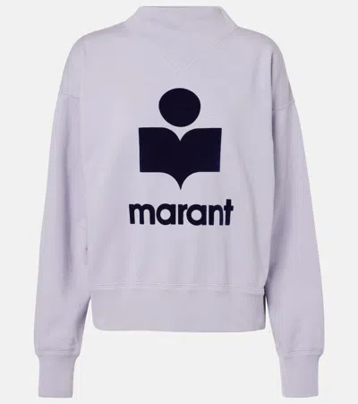 ISABEL MARANT ÉTOILE MOBY COTTON-BLEND FLEECE SWEATSHIRT