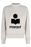 Isabel Marant Étoile Isabel Marant Etoile Melange Sand Cotton Blend Millyny Sweatshirt In White