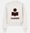 Isabel Marant Étoile Moby Logo Cotton-blend Sweatshirt In Gray