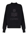 Isabel Marant Étoile Moby Logo-print Sweatshirt In Black