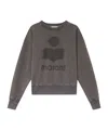 Isabel Marant Étoile Moby Logo Sweatshirt In Animal Print