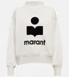 Isabel Marant Étoile Crewneck Sweatshirt With Logo In Gray