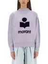 Isabel Marant Étoile Moby Sweatshirt In Purple