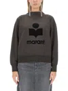 Isabel Marant Étoile Moby Sweatshirt With Flocked Logo