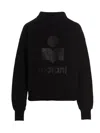 Isabel Marant Étoile Moby Logo-print Sweatshirt In Black